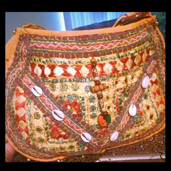 Cotton Indian Handmade embroidered banjara bag