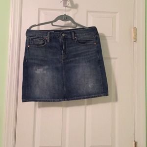 Gap 1969 jean skirt