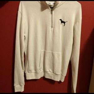 PINK quarter zip sweatshirt