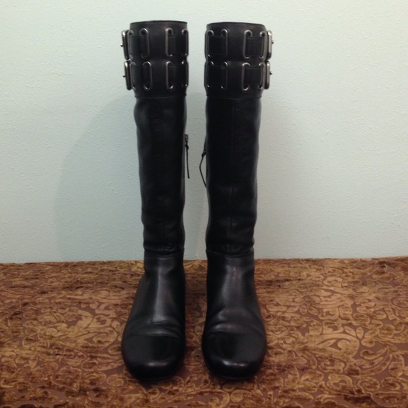 🚨SOLD!!🚨 Miu Miu Tall Boots - Picture 3 of 4