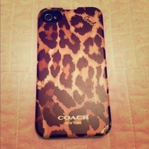 iPhone 4 Coach case **iphone not for sale**
