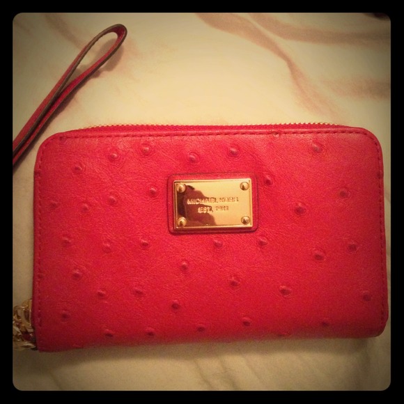 Authentic MK Wristlet