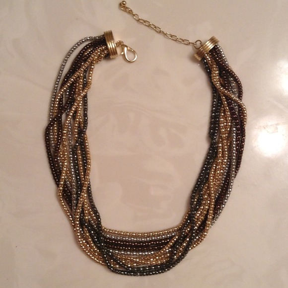 Layered snake chain necklace - Picture 3 of 3