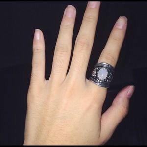 Bohemian Moonstone Ring