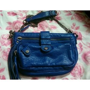 Small blue purse
