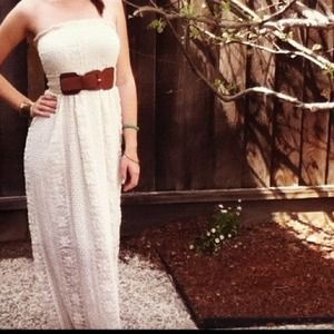 Long lace maxi dress **PRICE REDUCTION**