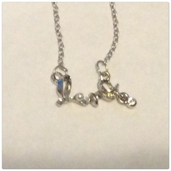 Silver Love Necklace