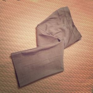 Light heather grey trousers