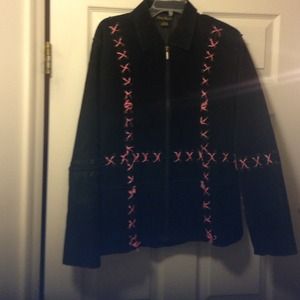 2 piece jacket and skirt