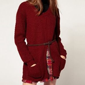 River Island waffle knit cardigan