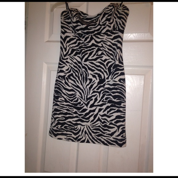 Zebra Short Dress