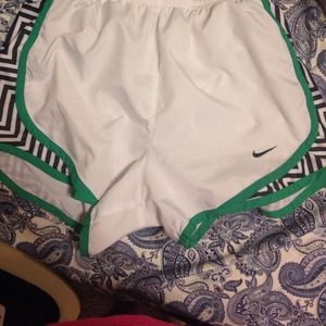 Chevron nike shorts and white shorts