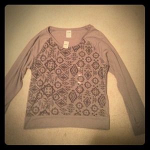 Victoria secret aztec long sleeve shirt