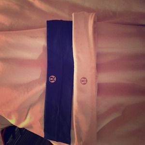 Two lulu headbands