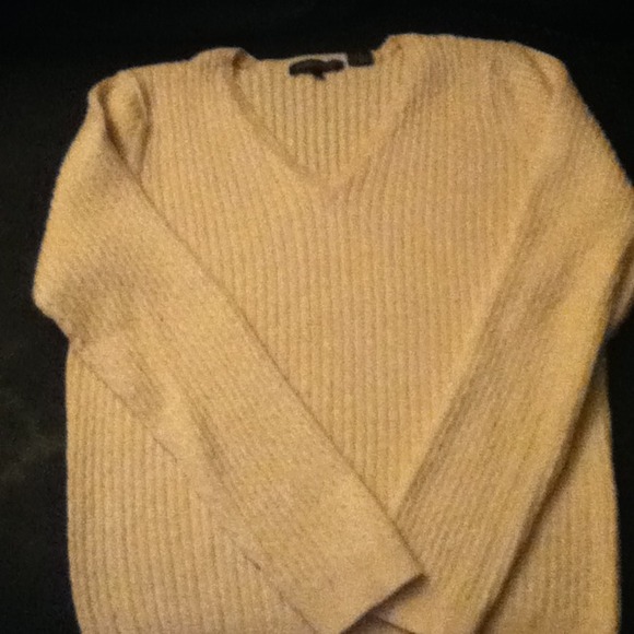 Cable knit sweater