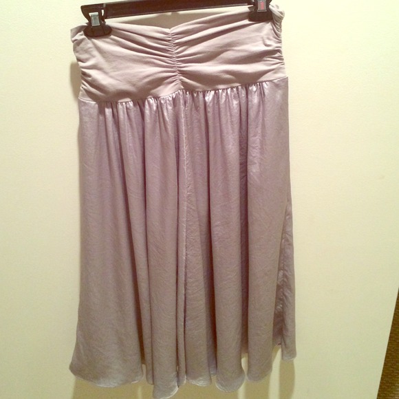 Cabi silky silver dress!