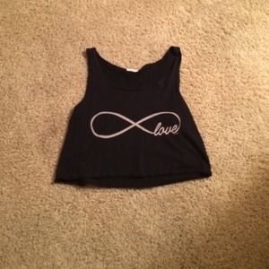 Black infinity shirt