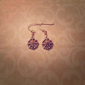 Lia Sophia gold earrings