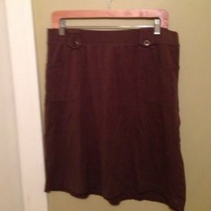 Merona size small brown skirl