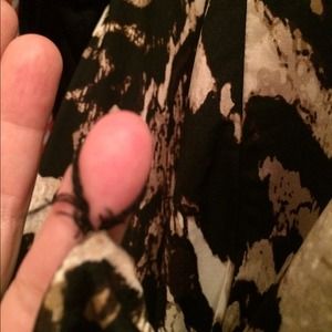 Close up of belt loops