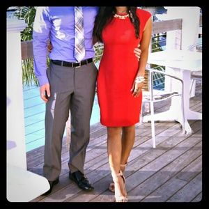 Perfect Cocktail Red Dress