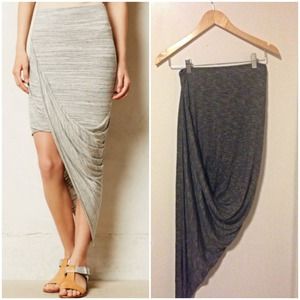 dolan T-SHIRT - oblique wrap skirt