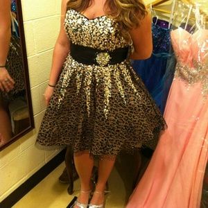 Leopard Prom Dress