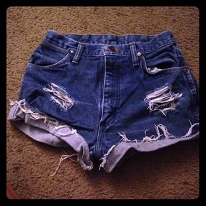 Vintage high waisted shorts