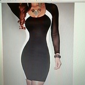 Brand new slimming dress fits us curvy lady's