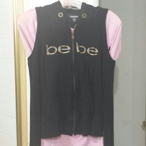 {bebe} Black Cutout Sweater