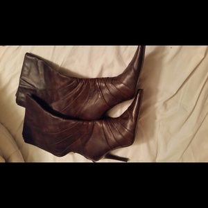 Brown leather Aldo boots