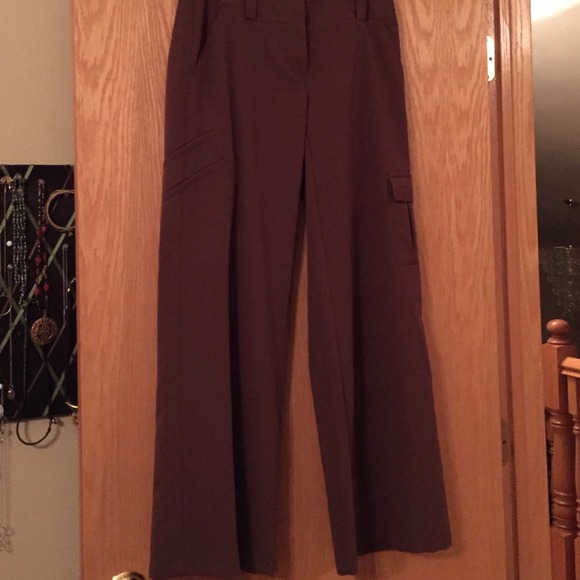 👀INC size 2 brown wide leg trousers...like new!👀