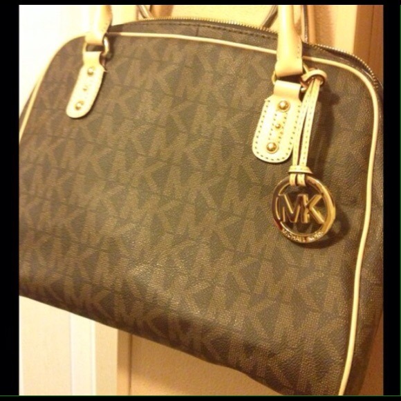 STILL AVAILABLE brown MK satchel