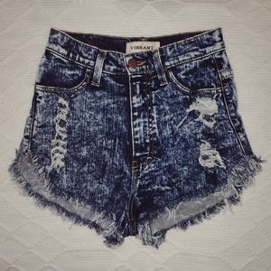 High waisted shorts - Tobi