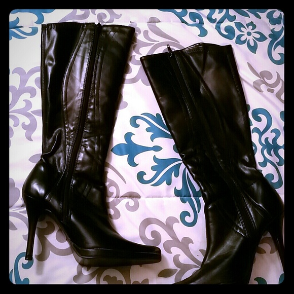 Black stilettos (price negotiable)