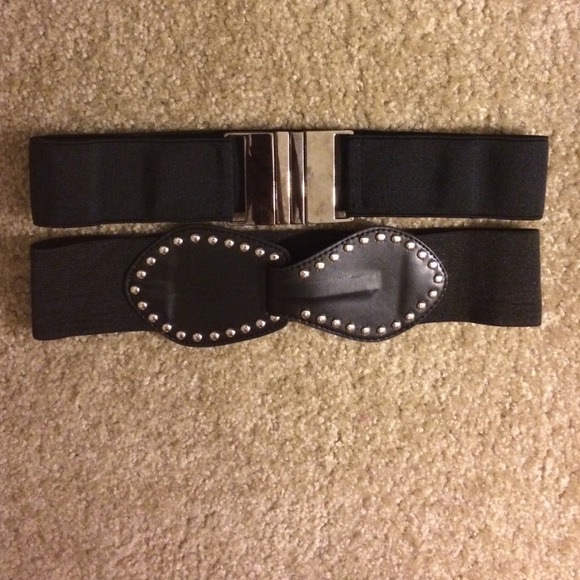 Black thick belts