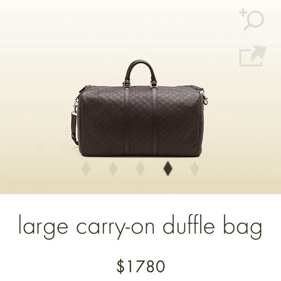Gucci Duffle Travel Bag