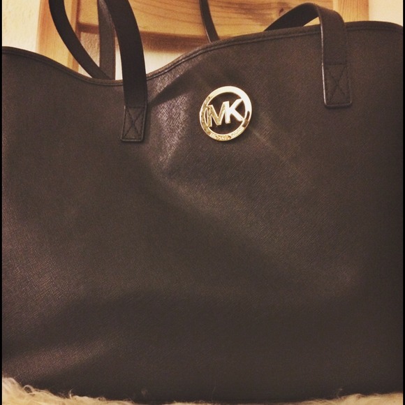 A MK tote bag