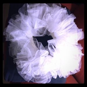 Adult sized WHITE TUTU