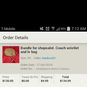 Proof of payment :) for kiwiboo81