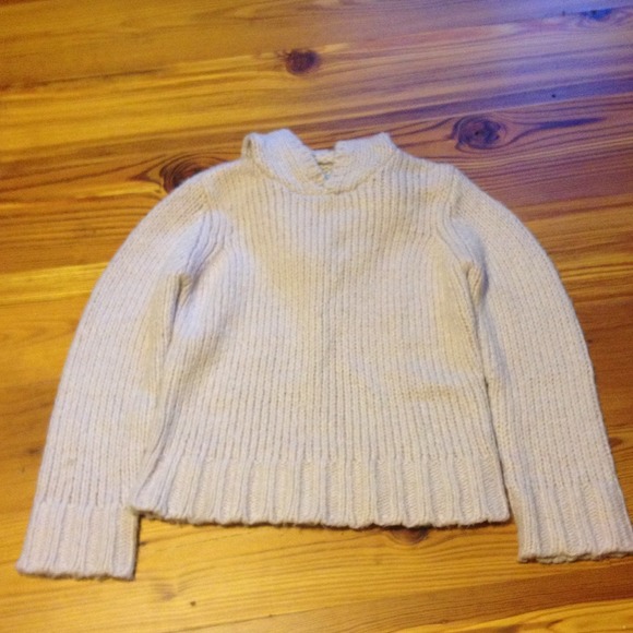 Hand knit sweater