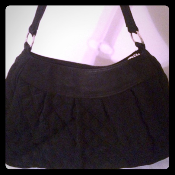 Vera Bradley solid black purse