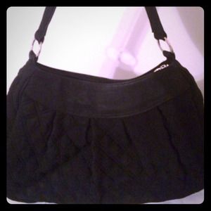 Vera Bradley solid black purse
