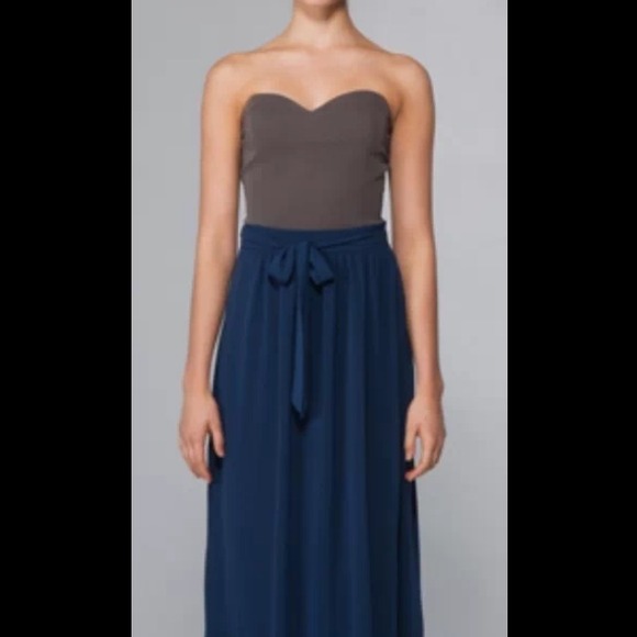 Joanna August 2 piece bridesmaids dress