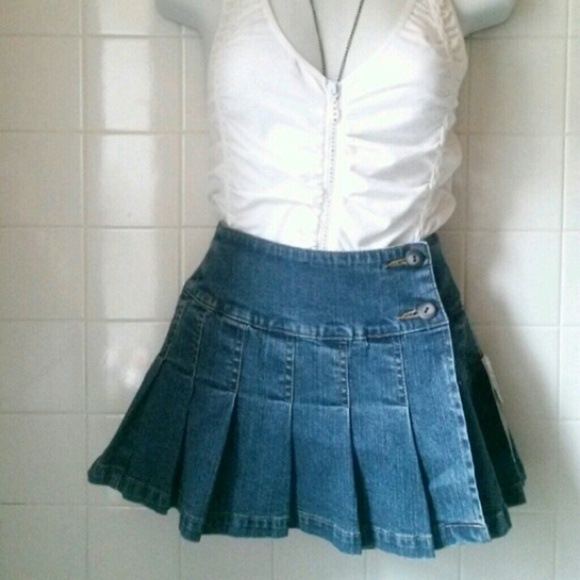 Last price !!Angels Denim skirt