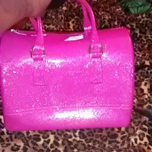Large pink jelly bag