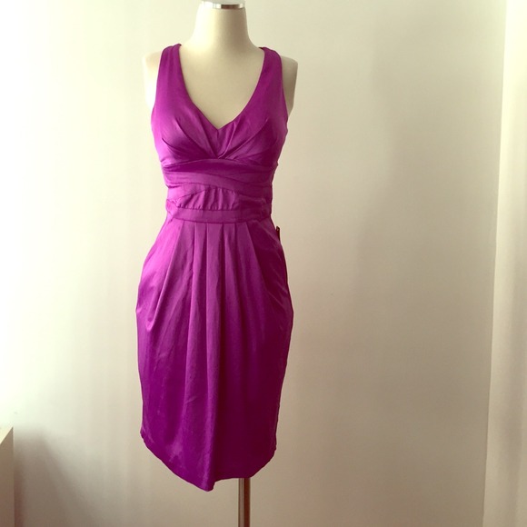 Bisou Bisou Dresses & Skirts - Bisou Bisou Purple Cocktail Dress