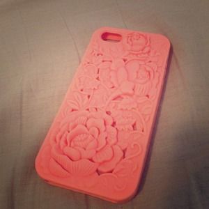 Rose Iphone5/5C/5s silicone cover