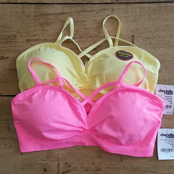 Charlotte Russe sports bras