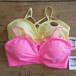 Charlotte Russe sports bras